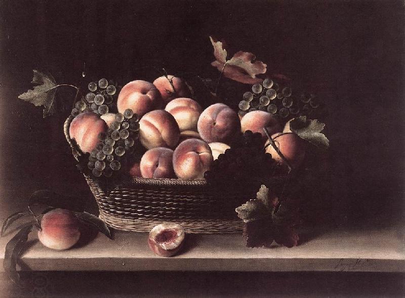 MOILLON, Louise Basket with Peaches and Grapes s China oil painting art